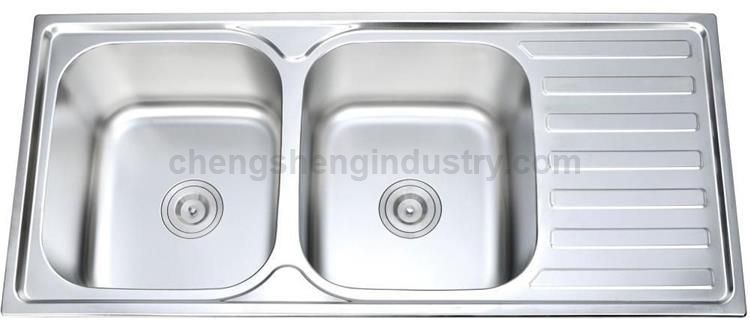 Customized Double-Bowl Sink Mould for stainless steel kitchen sink production line