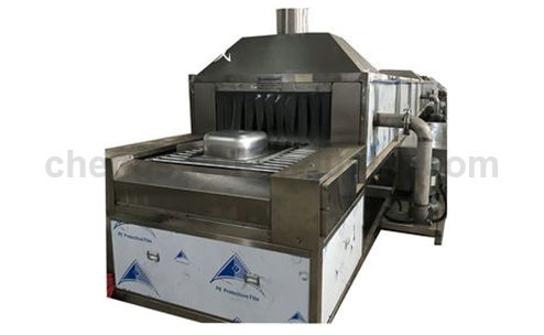 Ultrasonic cleaning line for stainless steel kitchen sinks