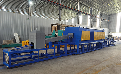 Conveyor belt continuous controlled atmosphere heat treatment sintering furnace