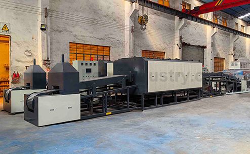 Customized continuous atmosphere mesh belt powder metallurgy fast sintering furnace price