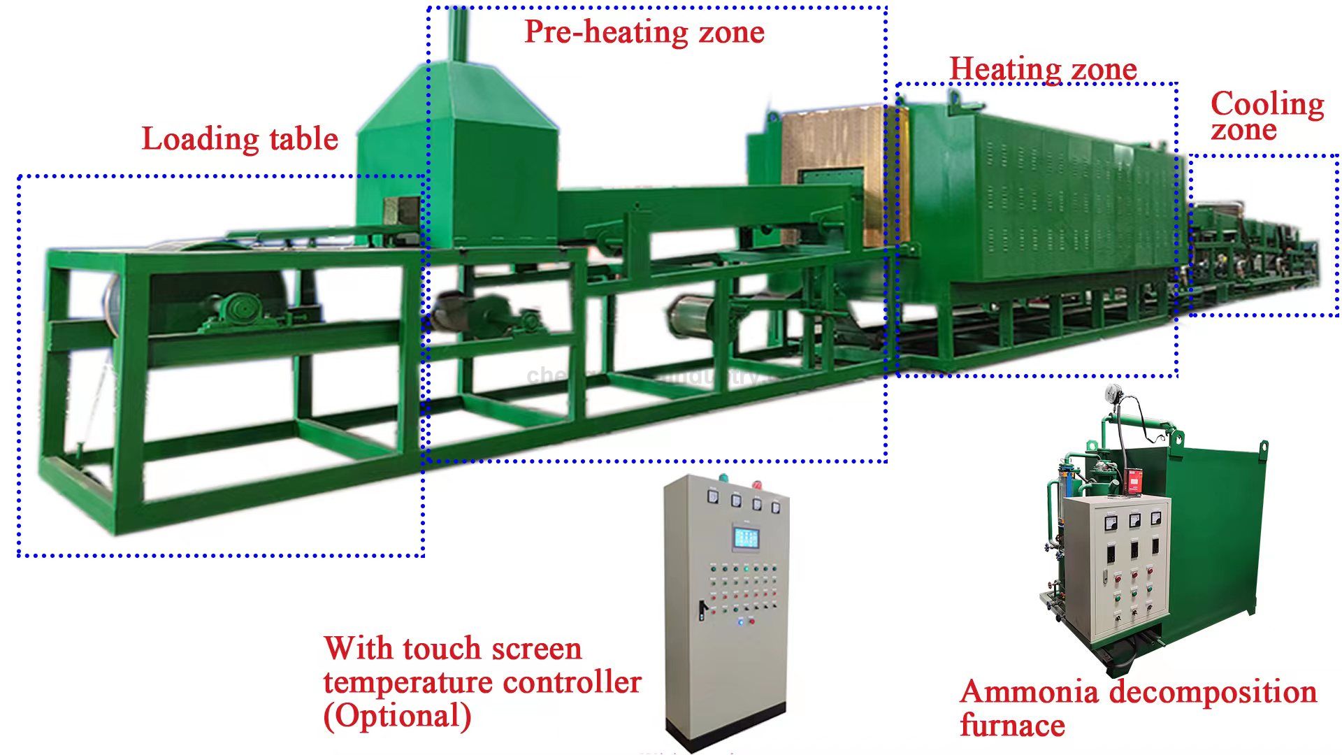 Knife Fork Spoon Tableware High Temperature Bright Quenching Heat Treatment Furnace Manufacturer