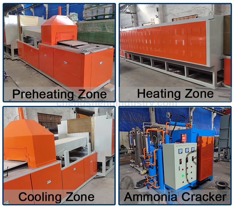 Industrial Muffle Heat Treatment Furnace for Copper