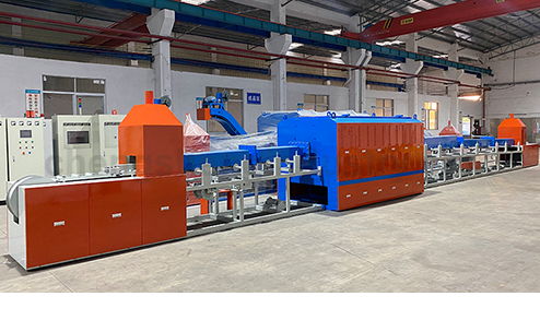 Automobile tubing bright brazing heat treatment furnace
