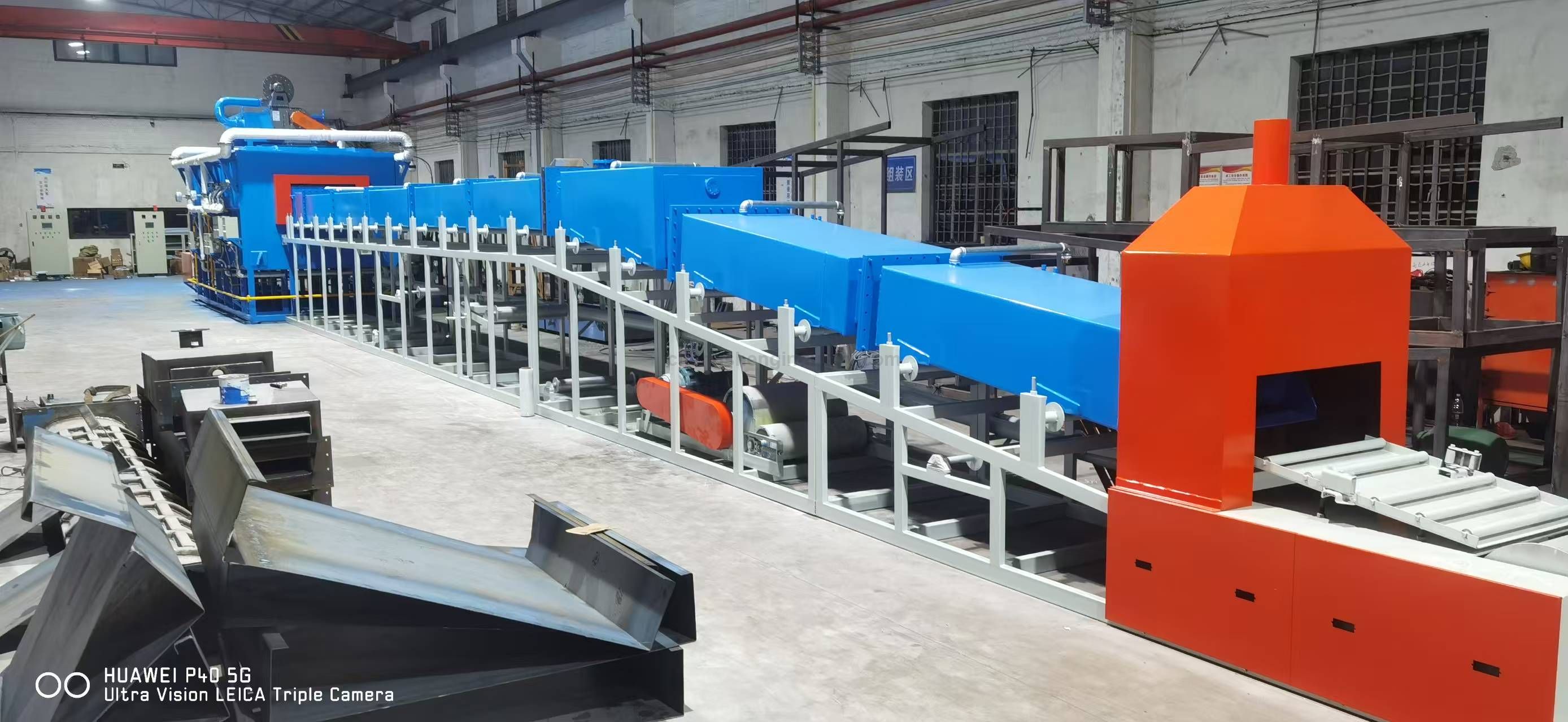 Natural gas heating bright annealing furnace for stainless steel kitchen sink